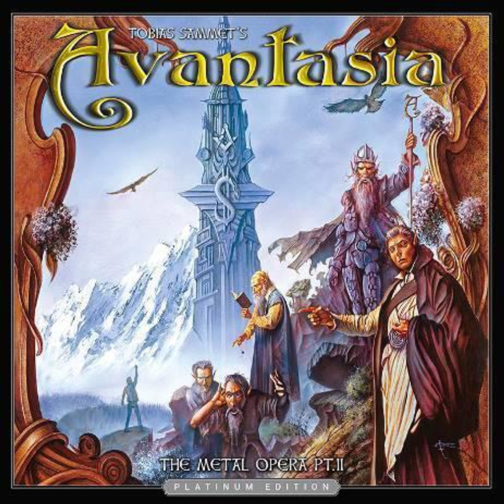 AVANTASIA - The Metal Opera Pt. II (Platinum Edition) 2002/2018, лицензионный музыкальный компакт диск
