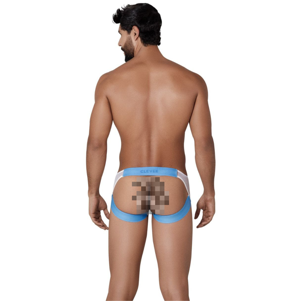 Мужские трусы джоки белые Clever HUNCH JOCKSTRAP 131401