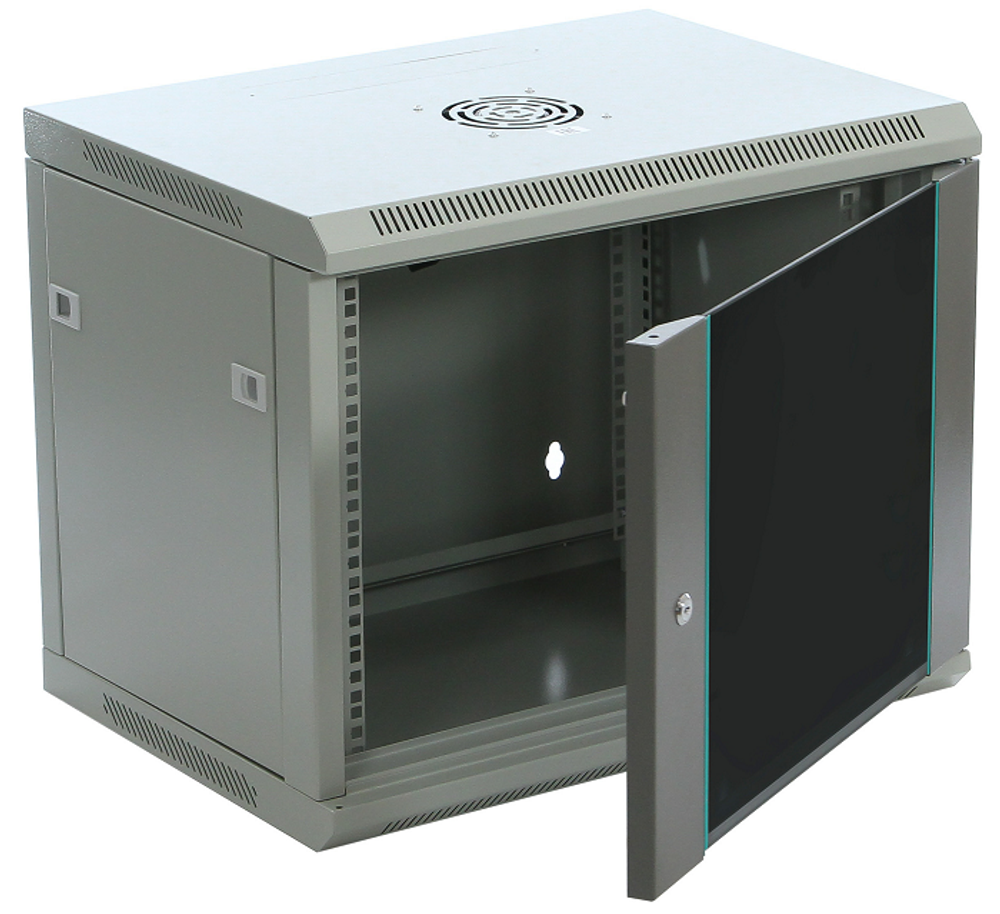 Шкаф настенный 19", 9U W&T C096060GWTWOF