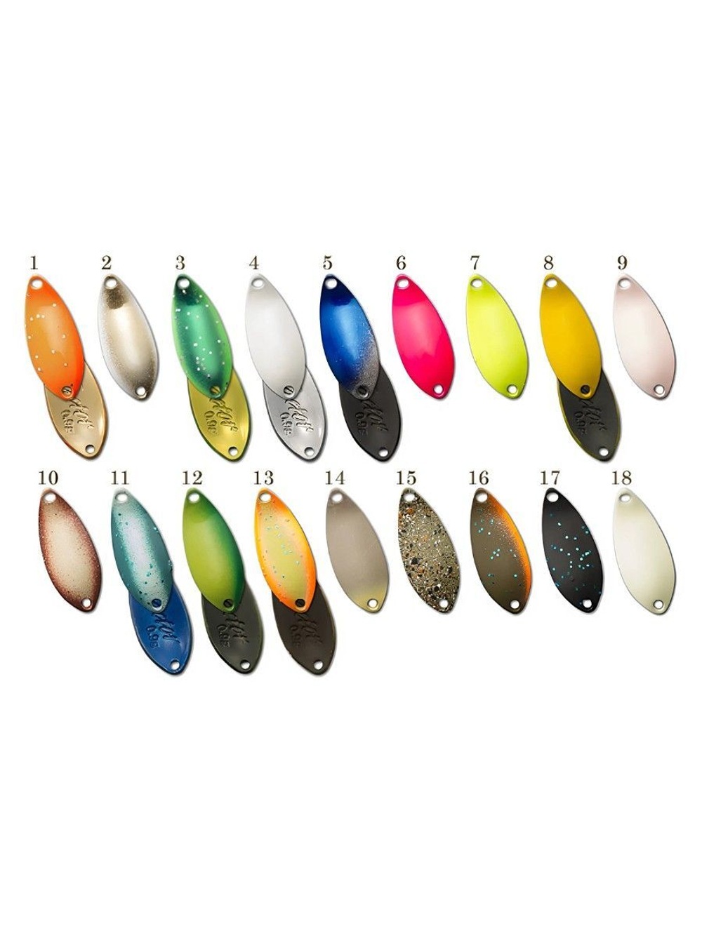 Блесна колеблющаяся FOREST Factor 25мм 1.8гр, цвет #10