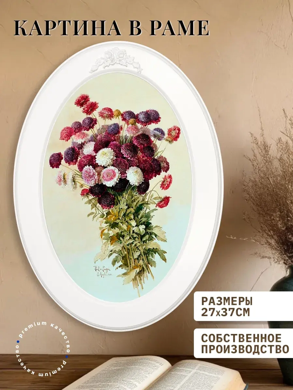 Картина на стену интерьерная на холсте 37*27 см