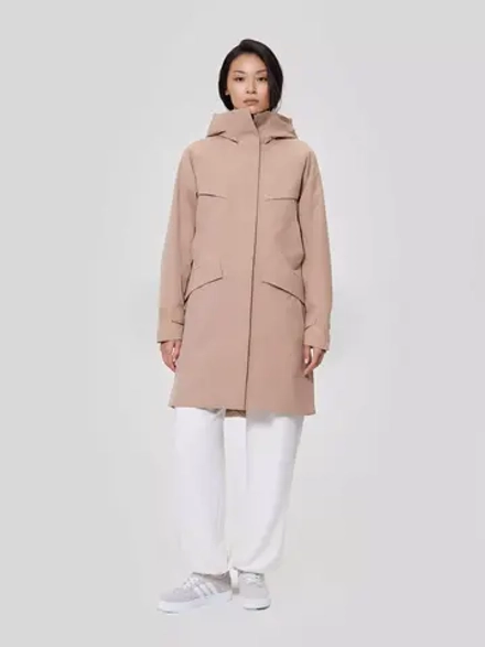 Парка женская ИША (ISHA) NORPPA песочный бежевый