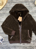 Куртка с мехом Loro Piana со вставками кожи крокодила