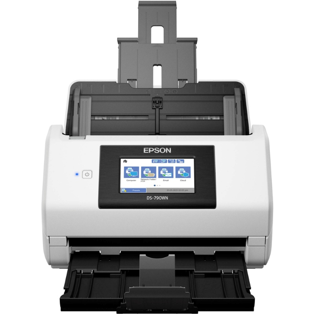 Сканер Epson WorkForce DS-790WN, A4, 45 ppm, WiFi