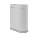 Ведро мусорное с ёршиком, сенсорное, JAH-6712, 8л (белый)