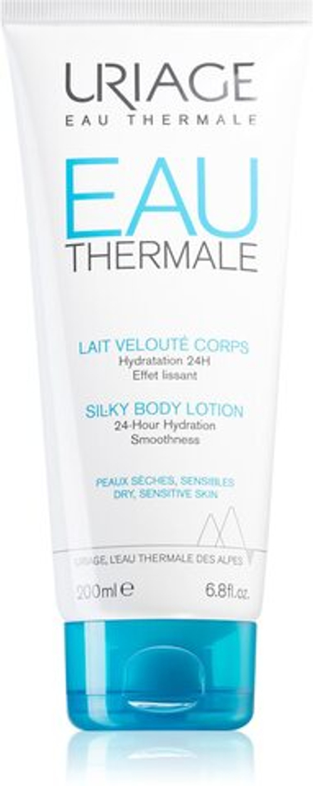 Uriage Eau Thermale Silky Body Lotion - шелковый лосьон для тела для сухой и чувствительной кожи /   200  ml  / GTIN 3661434004698