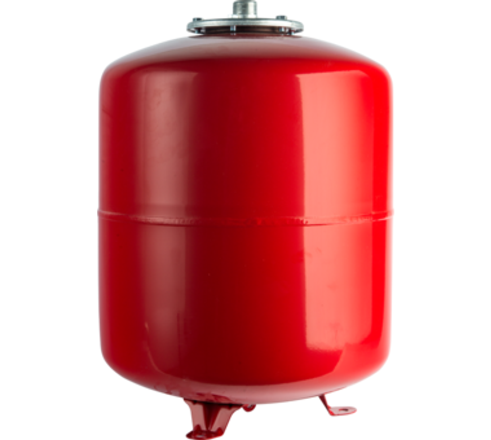 Расширительный бак STOUT  на отопление 24 л. (цвет красный)