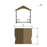 Беседка Romana 301.45.00
