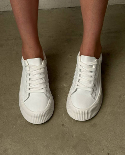 Кеды из натуральной кожи