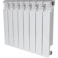 Радиатор алюминиевый STOUT VEGA 500 8 секций 1496Вт 37498