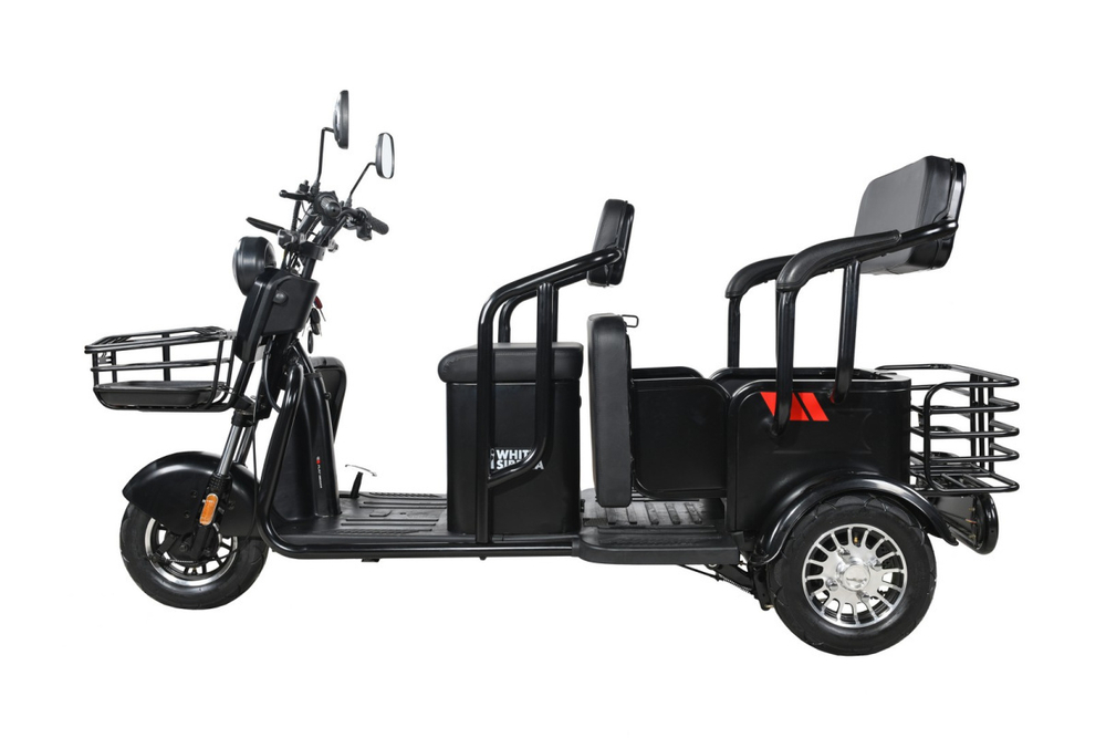 Электротрицикл WHITE SIBERIA SIBTRIKE R 2000W