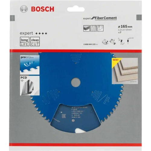 Пильный диск Expert for Fibre Cement 165x20x2,2 мм BOSCH 2608644122