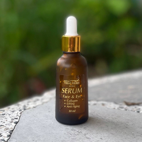 Омолаживающая сыворотка для лица с эффектом ботокса Коллаген и витамин Е Herb Botox Extra Serum Collagen Royal Thai