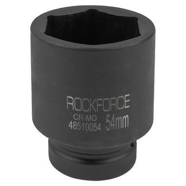 Головка ударная глубокая 1'', 54мм (6гр.) RockForce RF-48510054