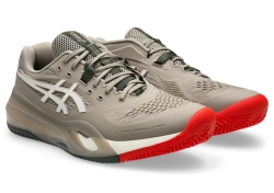 Мужские кроссовки теннисные Asics Gel-Resolution X Clay - greige/soft oat