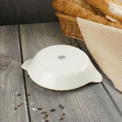 Блюдо круглое d 17 см h3,2 см 350 мл с ручками   P.L. Proff Cuisine [6]