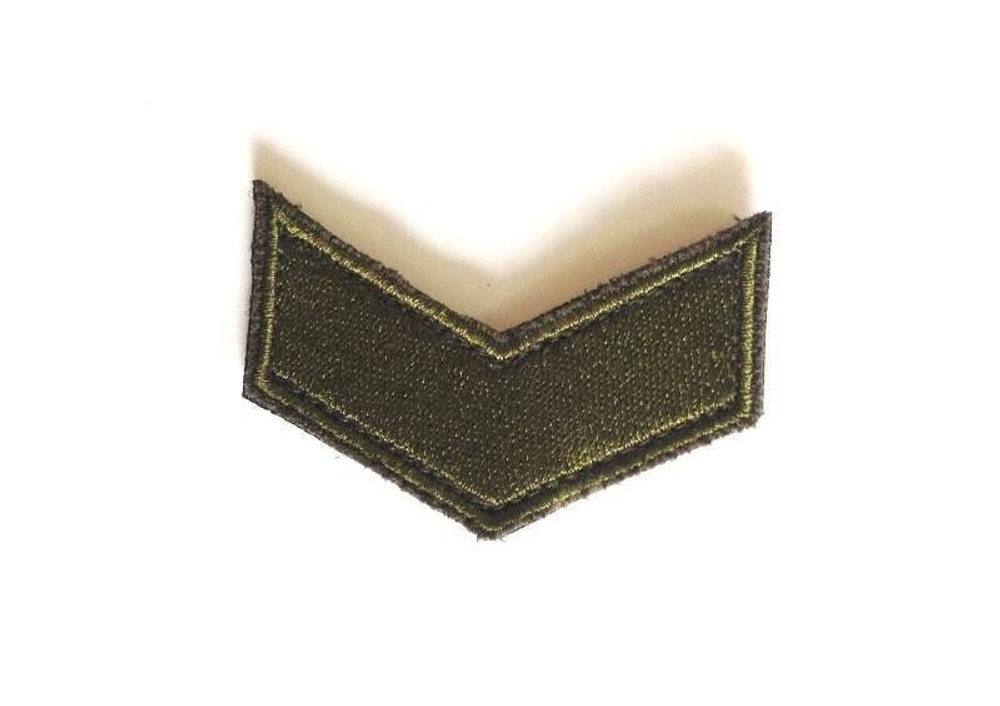 Нашивка за выслугу 5 лет оливковая (на липучке)