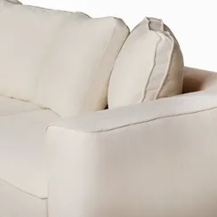 Трехместный диван Katari 250 см, молочный шенилл