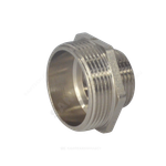 Ниппель латунь никель переходной Ду 15х10 (1/2"х3/8") НР SantechSystems