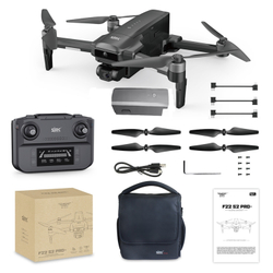 Радиоуправляемый квадрокоптер SJRC F22 S2 PRO+ 4K RTF 2.4G - SJ-F22-S2-PRO-PLUS