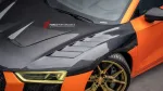 Карбоновый капот для AUDI R8 4S 2015-2018 | 4S Рестайлинг 2019+ Ауди обвес