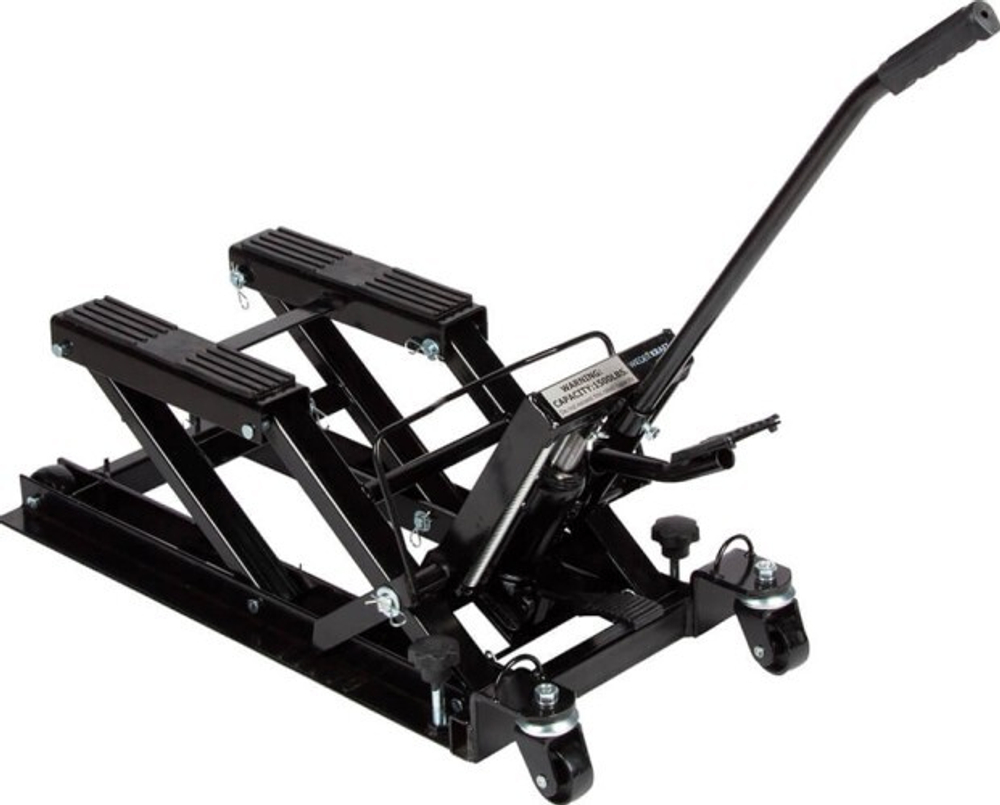 Домкрат подкатной WiederKraft WDK-86101 гидравлический, 700 кг в0000118427