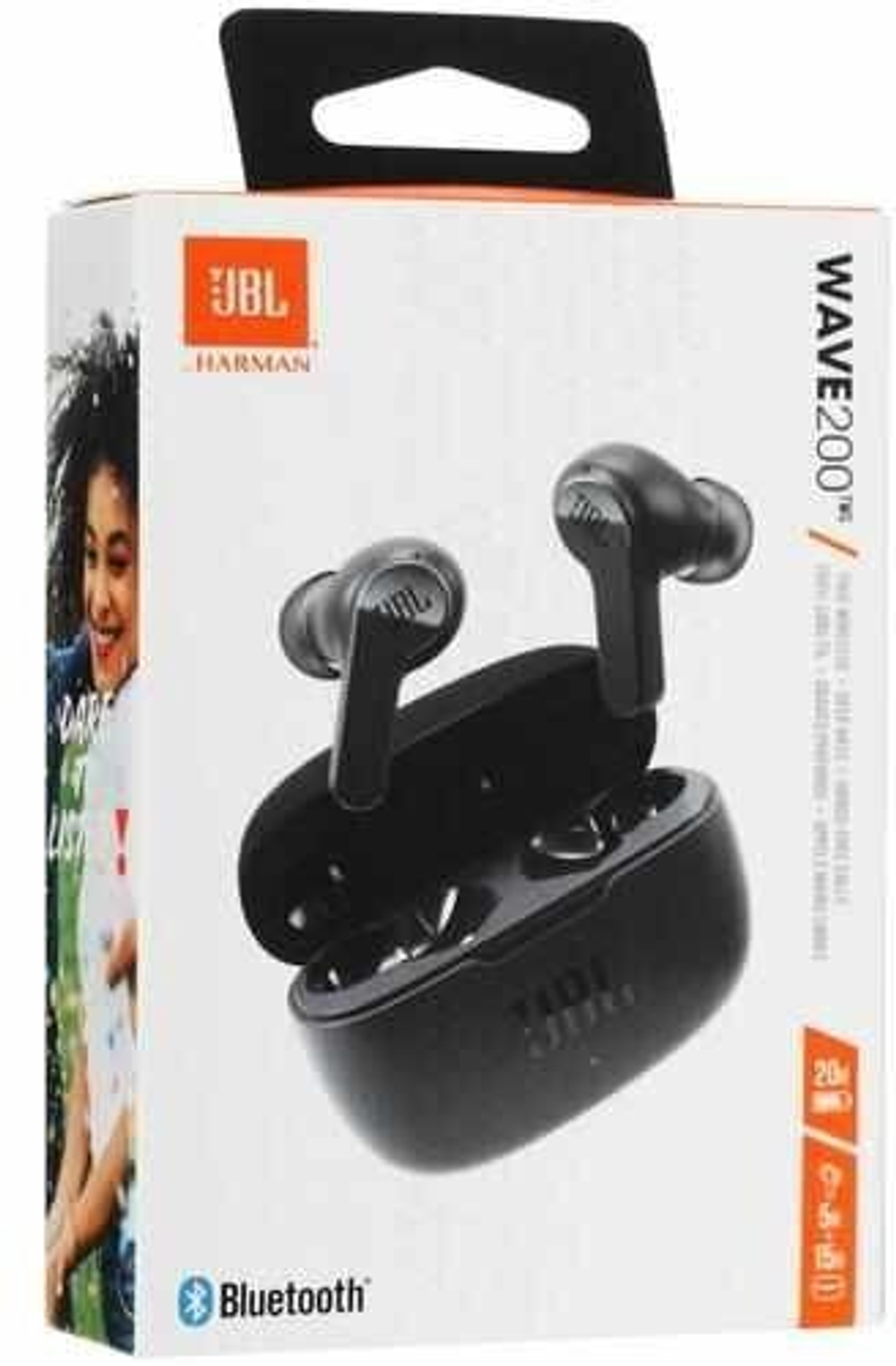 Беспроводные наушники JBL Wave 200TWS Global, USB Type-C, черный