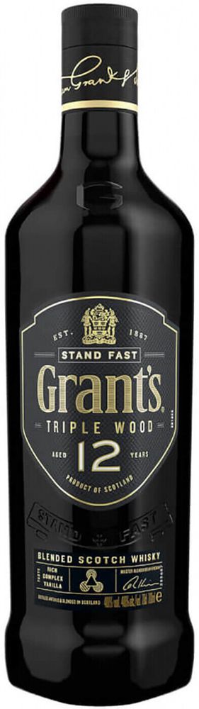 Виски Grant&#39;s Triple Wood 12 Years Old, 0,7 л