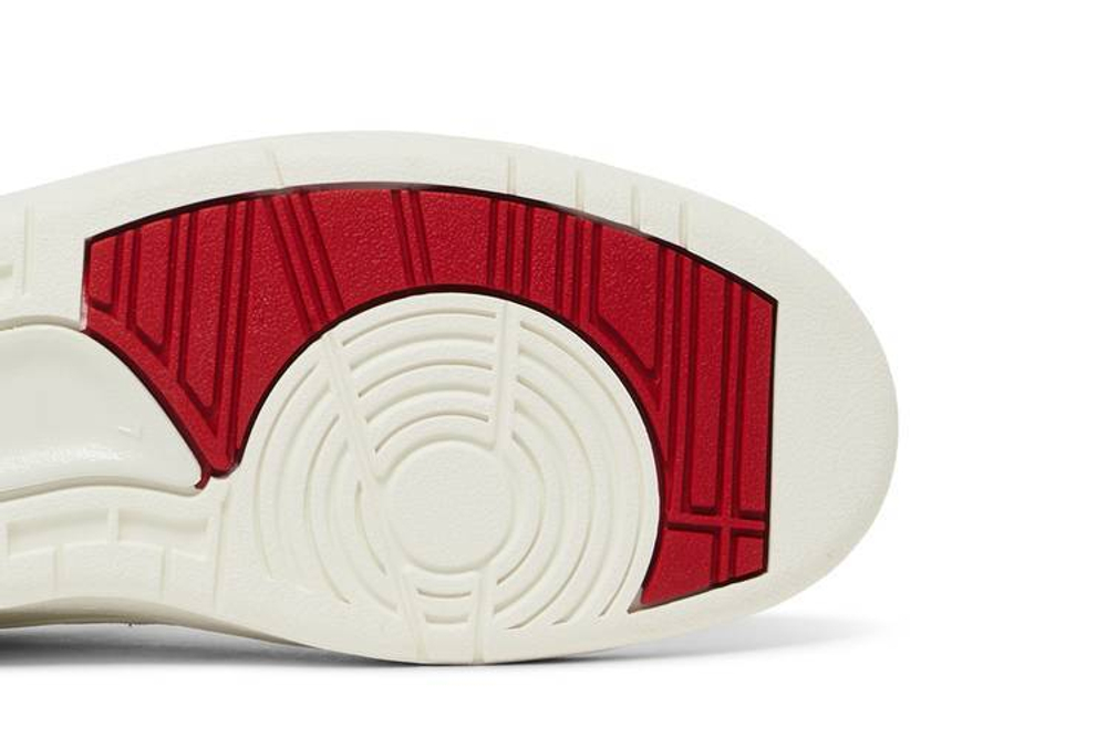 Кроссовки Jordan Air Jordan 2 Low "Gym Red And Dark Powder Blue" (Женская размерная сетка)