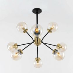 Citilux Планета CL105295 Люстра на штанге Бронза