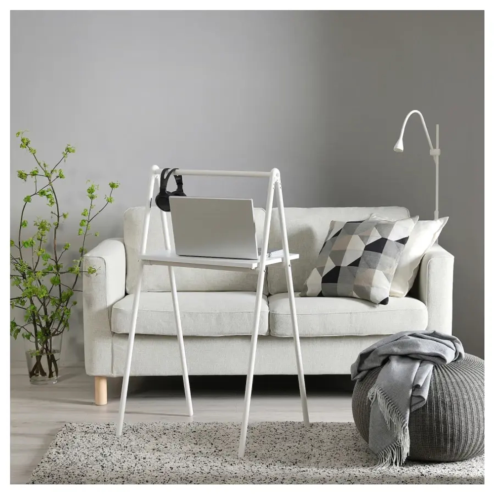 Стол складной - IKEA BJÖRKÅSEN/БЬЕРКОСЕН/БЬЁРКОСЕН ИКЕА, 35х59х110 см, белый
