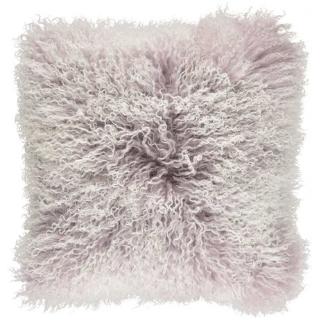 nan SNOW TIBETAN CLOUD Подушка мех Natures Collection 40x40 Розовый