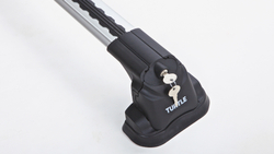 Багажник Turtle Air 3 Premium на крышу для MAZDA CX-7 2006-2012 (На штатные места),серебристый, арт.21.TUR.10.09.A3.S