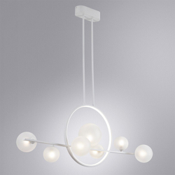 Люстра на штанге Arte Lamp A7791SP-59WH