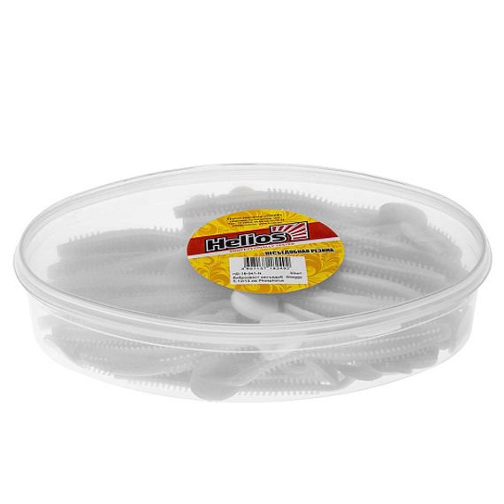 Виброхвост несъедоб. Shaggy 5,12/13 см Phosphorus 50шт. (HS-18-041-N) Helios