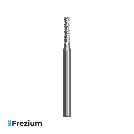 Фреза-кукуруза твердосплавная по дереву, алюминию и цветным металлам, пластику "Union Tool" (2.0x3.175x10x38)