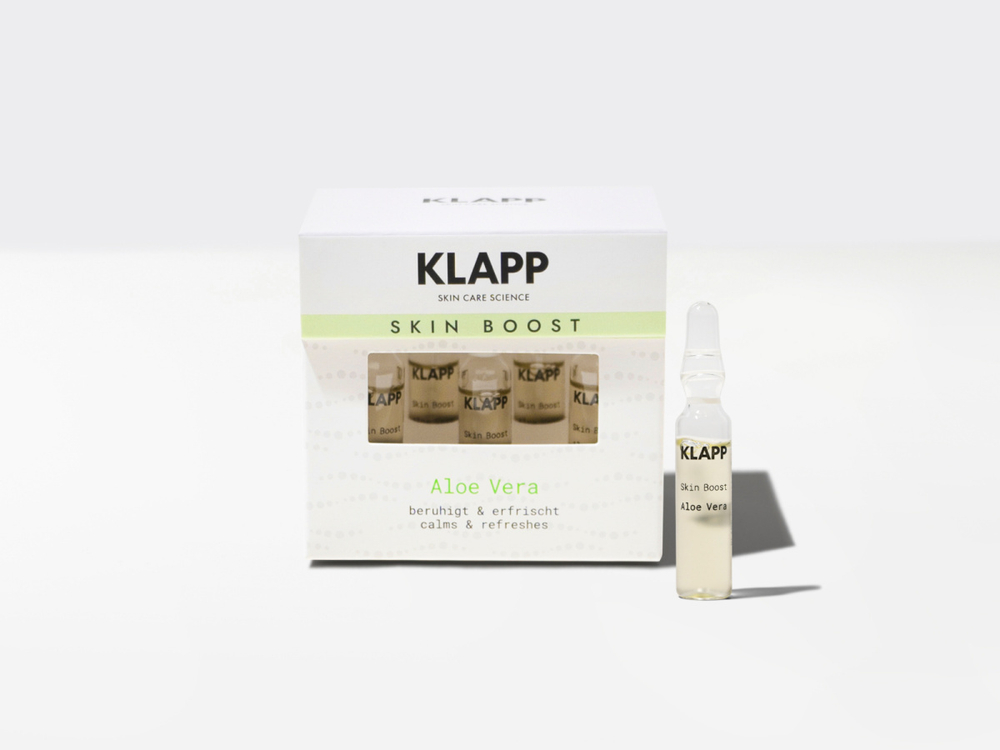 KLAPP Концентрат ALOE VERA| Skin Boost, 5 × 2 мл
