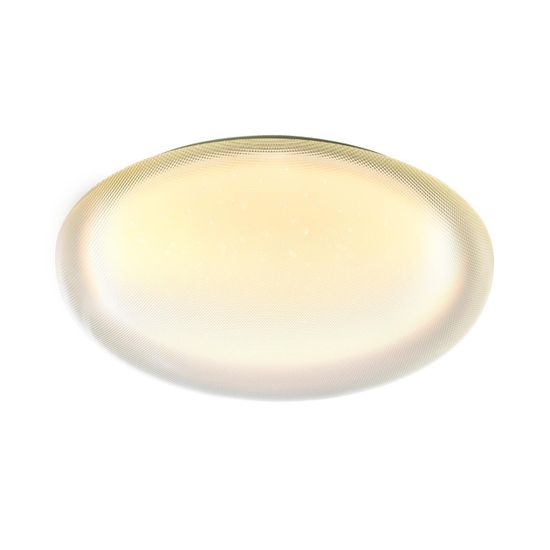 7775/DLN PALE SN 110 Светильник пластик/белый "зв. небо" LED 48Вт 3000/4000/6000К D400 IP43 CCT JOLLY