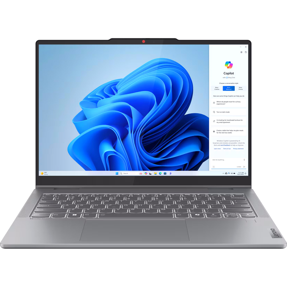 Ноутбук  Lenovo IdeaPad 5 2-in-1 14AHP9 14 ", Ryzen 7, 16 Гб RAM, 512 Гб SSD, Radeon 780M, Серый