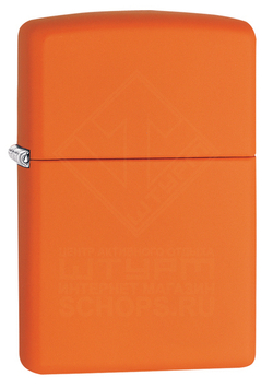 Зажигалка Zippo 231 Классическая, Orange Matte