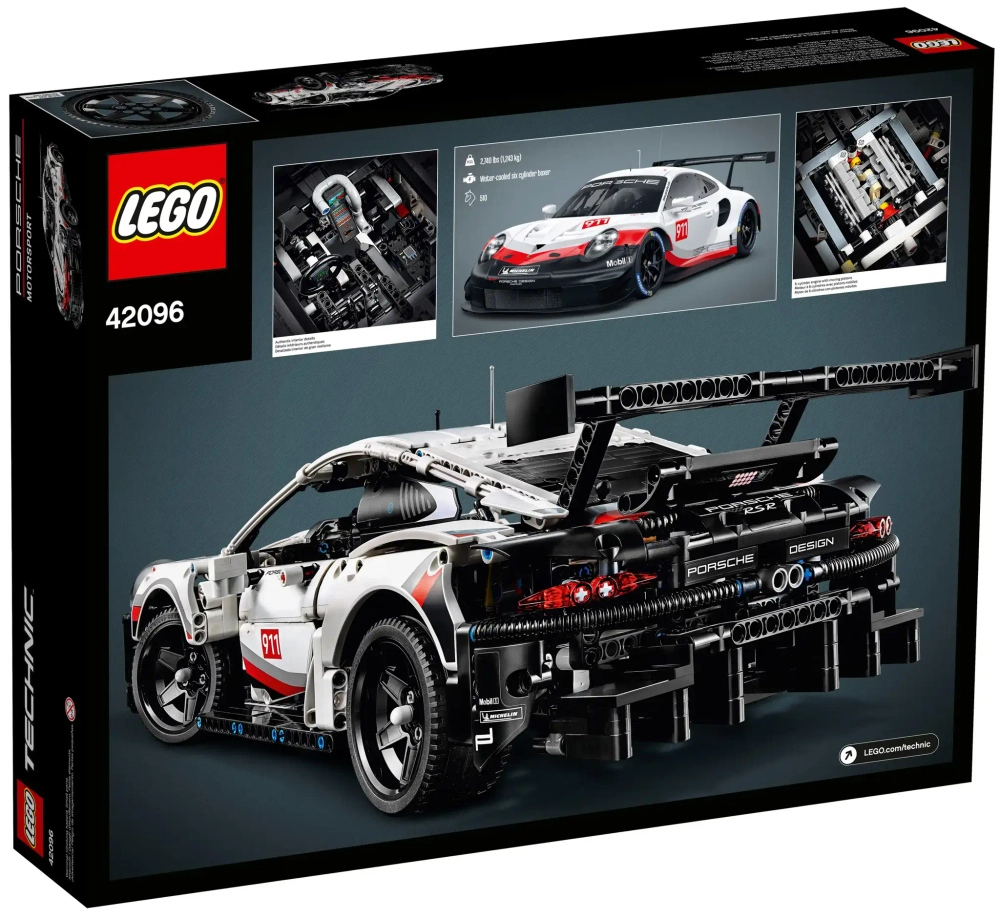 Конструктор LEGO Technic 42096 Porsche 911 RSR