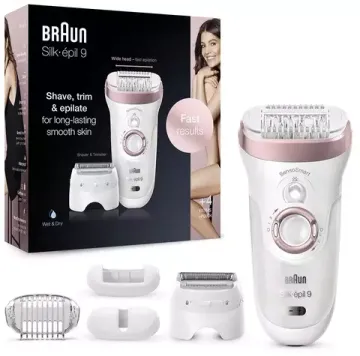 Эпилятор Braun 9725 Silk-epil 9 SensoSmart, белый