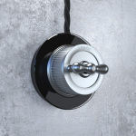 Рамка на 1 пост чёрный