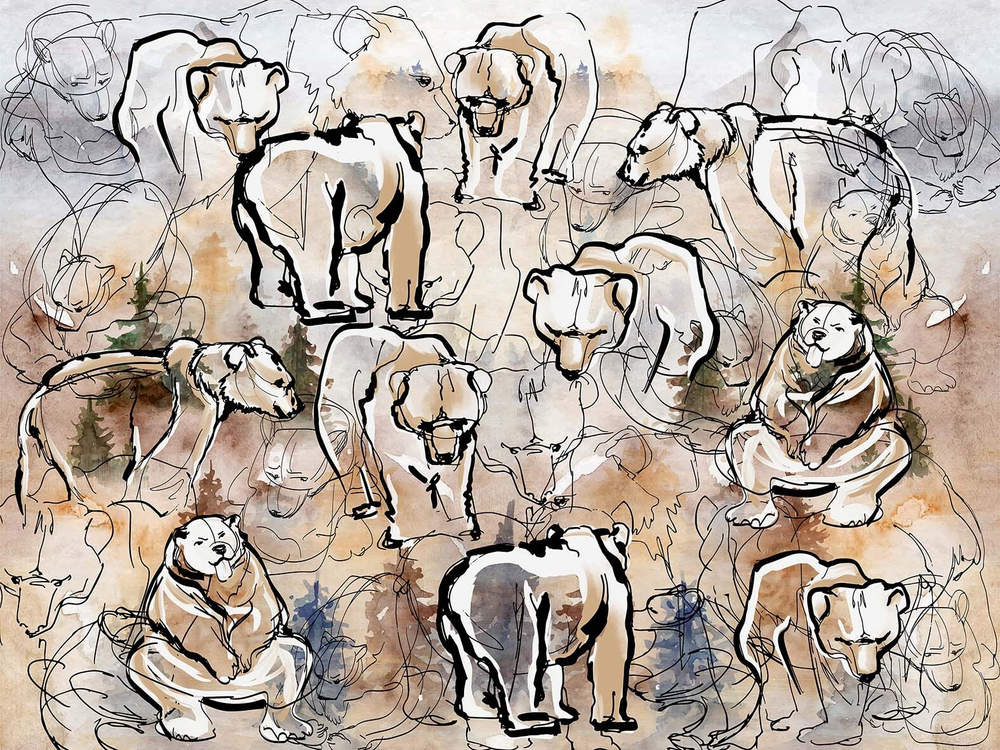 Дизайнерские обои Wall Street Siberia