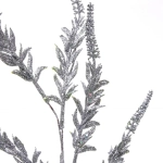 Ветка декоративная «Зимняя свежесть» 70 см, Серебро