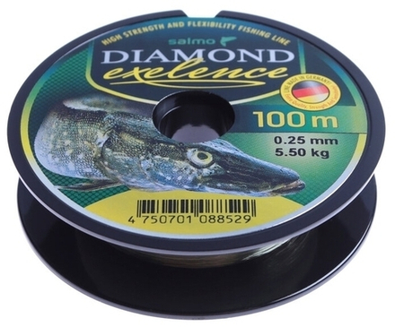 Леска моно. Salmo Diamond EXELENCE 100/0.25