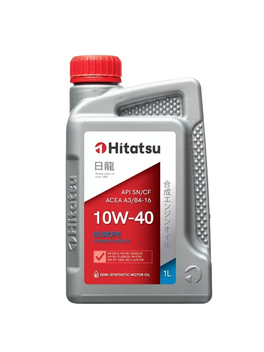 Моторное масло 10W-40 Europe Premium 1л полусинтетика