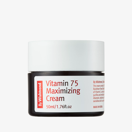 BY WISHTREND Крем с экстрактом облепихи  Vitamin 75 Maximizing Cream (50мл)