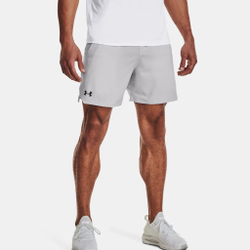 Мужские теннисные шорты Under Armour Vanish Woven 6in Shorts Men - Lightgrey