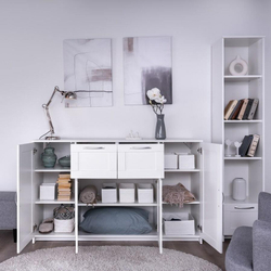 Сириус Тумба 4 двери и 2 ящика